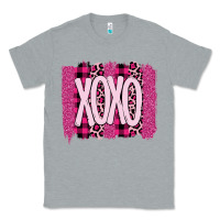 Heather Grey Love Xoxo Brushstrokes Valentines Classic Tee - Bettercallsaul