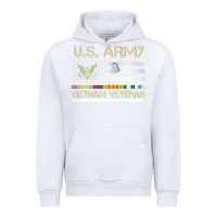 White Vietnam Veteran Shirt US Army Veteran Day Women Me Urban Hoodie - tuanDangUi