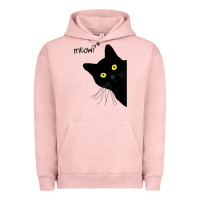 Pigment Salmon black cat day halloween black cat meow Urban Hoodie - tuanDangUi