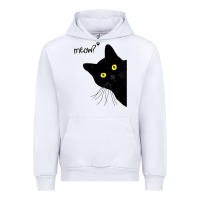 White black cat day halloween black cat meow Urban Hoodie - tuanDangUi
