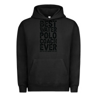 Pigment Black Best Coach Ever And Bought Me This Water Polo Coac Urban Hoodie - tuanDangUi