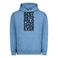 Pigment Pebble Blue Best Coach Ever And Bought Me This Water Polo Coac Urban Hoodie - tuanDangUi