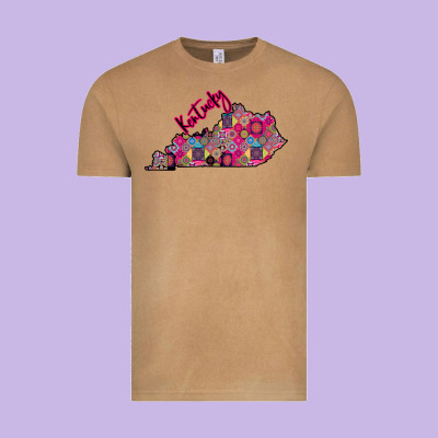 Pink Kentucky Vintage Tee Designed By Bettercallsaul
