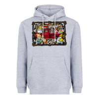 Heather Grey Happy Easter Heavyweight Hoodie - CowhideDigitalArt