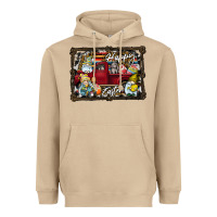 Mushroom Happy Easter Heavyweight Hoodie - CowhideDigitalArt