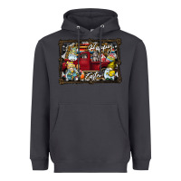 Smoke Happy Easter Heavyweight Hoodie - CowhideDigitalArt