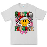 Dove Grey santas favorite girl Premium Tee - MaliasSmallBusiness