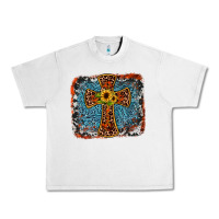 Lunar Rock western cross Urban Heavy Tee - JahusDesignShop