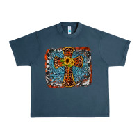 Midnight Navy western cross Urban Heavy Tee - JahusDesignShop