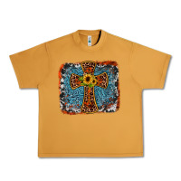 Peanut Butter western cross Urban Heavy Tee - JahusDesignShop