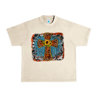 Sandshell western cross Urban Heavy Tee - JahusDesignShop