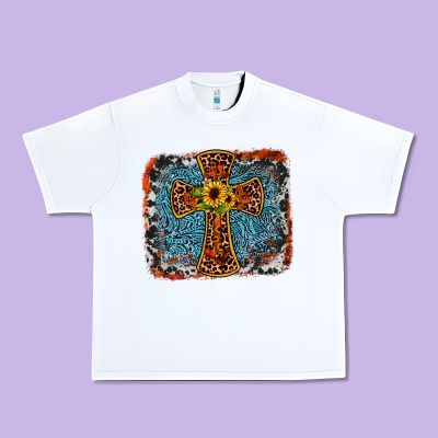 Western Cross Urban Heavy Tee Designed By Jahusdesignshop