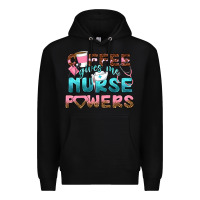 Black coffee gives me nurse powers bbs Premium Hoodie - BundleAndBundleShop