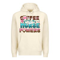 Sandshell coffee gives me nurse powers bbs Premium Hoodie - BundleAndBundleShop