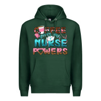 Sports Green coffee gives me nurse powers bbs Premium Hoodie - BundleAndBundleShop