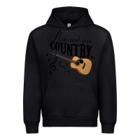 Black Raised On Country Country Life Country Music Lover Urban Hoodie - tuanDangUi
