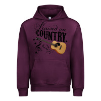 Mauve Wine Raised On Country Country Life Country Music Lover Urban Hoodie - tuanDangUi