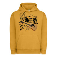 Pigment Peanut Butter Raised On Country Country Life Country Music Lover Urban Hoodie - tuanDangUi