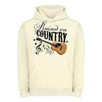 Pigment Pistachio Raised On Country Country Life Country Music Lover Urban Hoodie - tuanDangUi