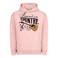 Pigment Salmon Raised On Country Country Life Country Music Lover Urban Hoodie - tuanDangUi