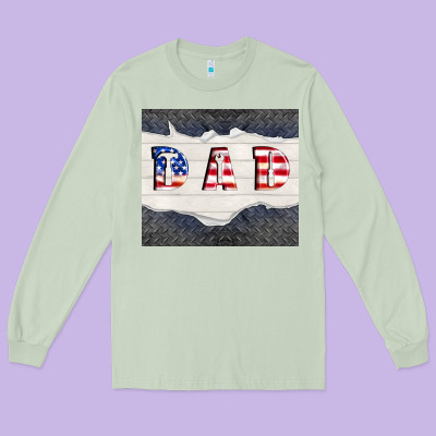 Fixer Dad Father's Day Long Sleeve Tee Designed By Tumblerdesignbyshophia
