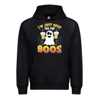 Black i'm just here for the boos halloween costume gift Urban Hoodie - tuanDangUi