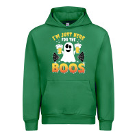 Emerald i'm just here for the boos halloween costume gift Urban Hoodie - tuanDangUi