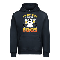 Navy i'm just here for the boos halloween costume gift Urban Hoodie - tuanDangUi