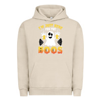 Pigment French Oak i'm just here for the boos halloween costume gift Urban Hoodie - tuanDangUi