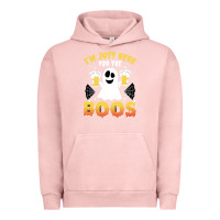 Pigment Salmon i'm just here for the boos halloween costume gift Urban Hoodie - tuanDangUi
