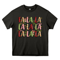 Asphalt fa la la la la la la la la Heavy Core Tee - MaliasSmallBusiness
