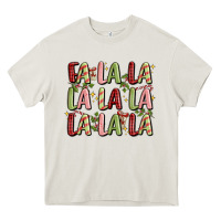 Fa La La La La La La La La Heavy Core Tee | Teevron