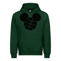 Forest Green basketball soft cotton Urban Hoodie - tuanDangUi