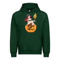Forest Green sexy witch halloween costume blackcraft pumpkin wi Urban Hoodie - tuanDangUi