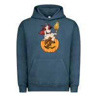 Pigment Midnight Navy sexy witch halloween costume blackcraft pumpkin wi Urban Hoodie - tuanDangUi