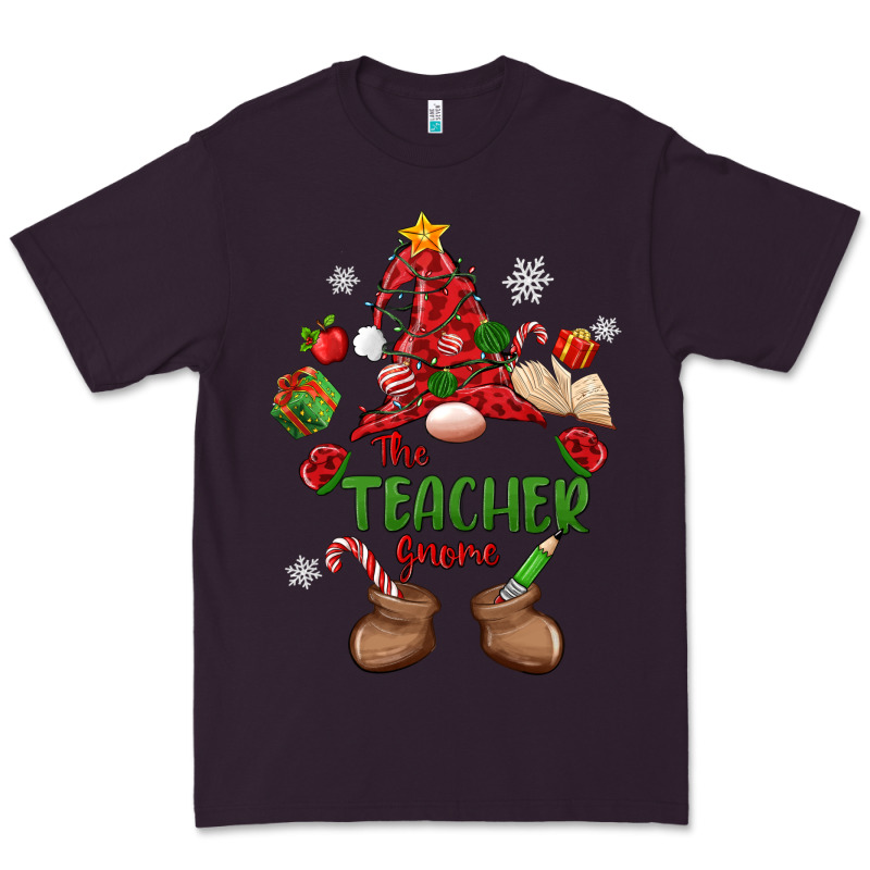 The Teacher Gnome Christmas Premium Tee by MaliasSmallBusiness | Teevron