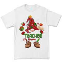 White the teacher gnome christmas Premium Tee - MaliasSmallBusiness