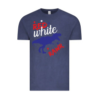 Vintage Denim 4th of July Dinosaur Vintage Tee - Bettercallsaul