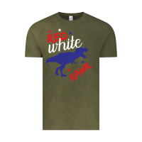 Vintage Olive 4th of July Dinosaur Vintage Tee - Bettercallsaul