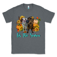 Charcoal Heather Tis The Season Cows Classic Tee - RanaPortraitStore