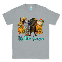 Heather Grey Tis The Season Cows Classic Tee - RanaPortraitStore
