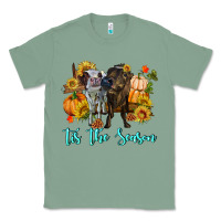 Sage Tis The Season Cows Classic Tee - RanaPortraitStore