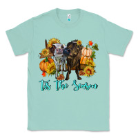 Seafoam Tis The Season Cows Classic Tee - RanaPortraitStore