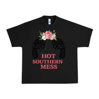 Black Hot Southern Mess Urban Heavy Tee - Bettercallsaul