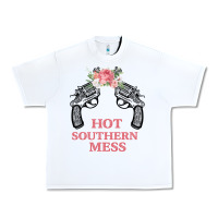 White Hot Southern Mess Urban Heavy Tee - Bettercallsaul