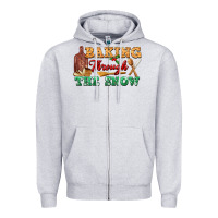 Baking Through The Snow Zipper Hoodie | Teevron