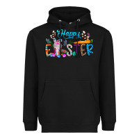 Black happy easter coffee Heavyweight Hoodie - CowhideDigitalArt