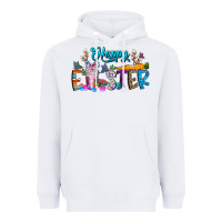 White happy easter coffee Heavyweight Hoodie - CowhideDigitalArt