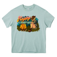 Arona happy camping Heavy Core Tee - NancyCooperArtShop
