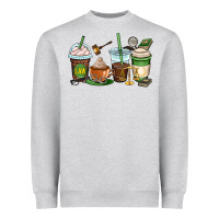 Heather Grey lawyer coffee cups Heavyweight Sweatshirt - OliviaCreatesArt